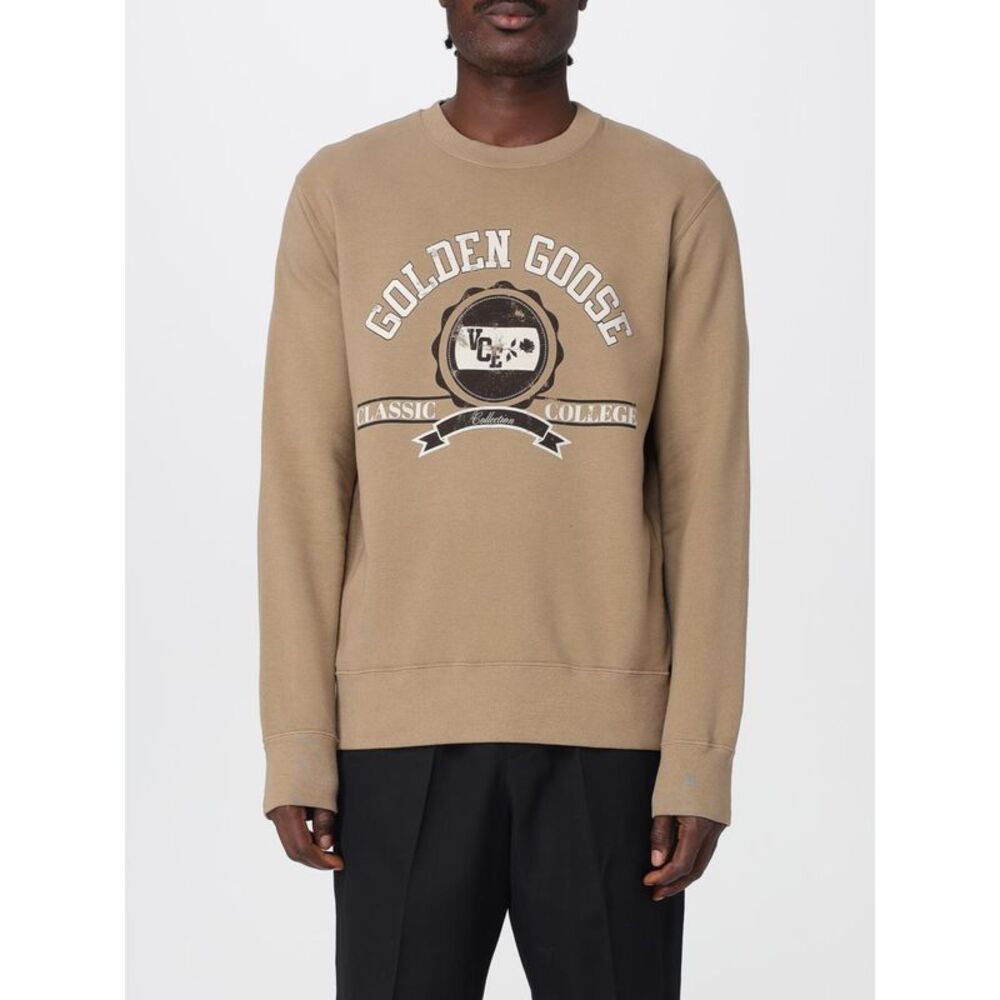 Golden Goose Sweatshirt Men Beige